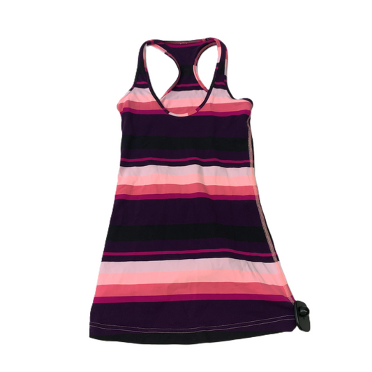 Pink & Purple  Athletic Tank Top By Lululemon  Size: Xs