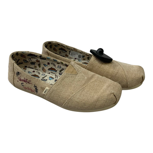 Shoes Flats By Toms In Beige, Size: 6.5