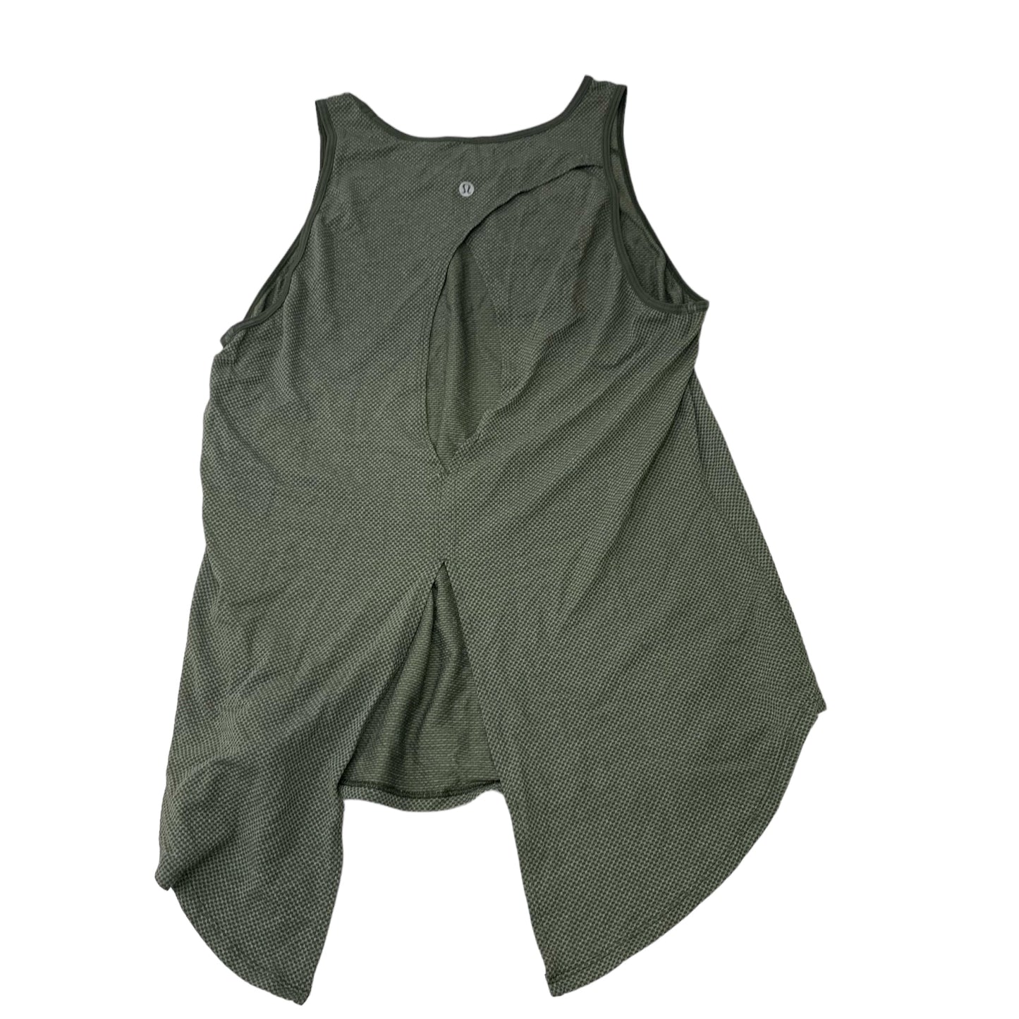 Athletic Tank Top By Lululemon In Green, Size: M