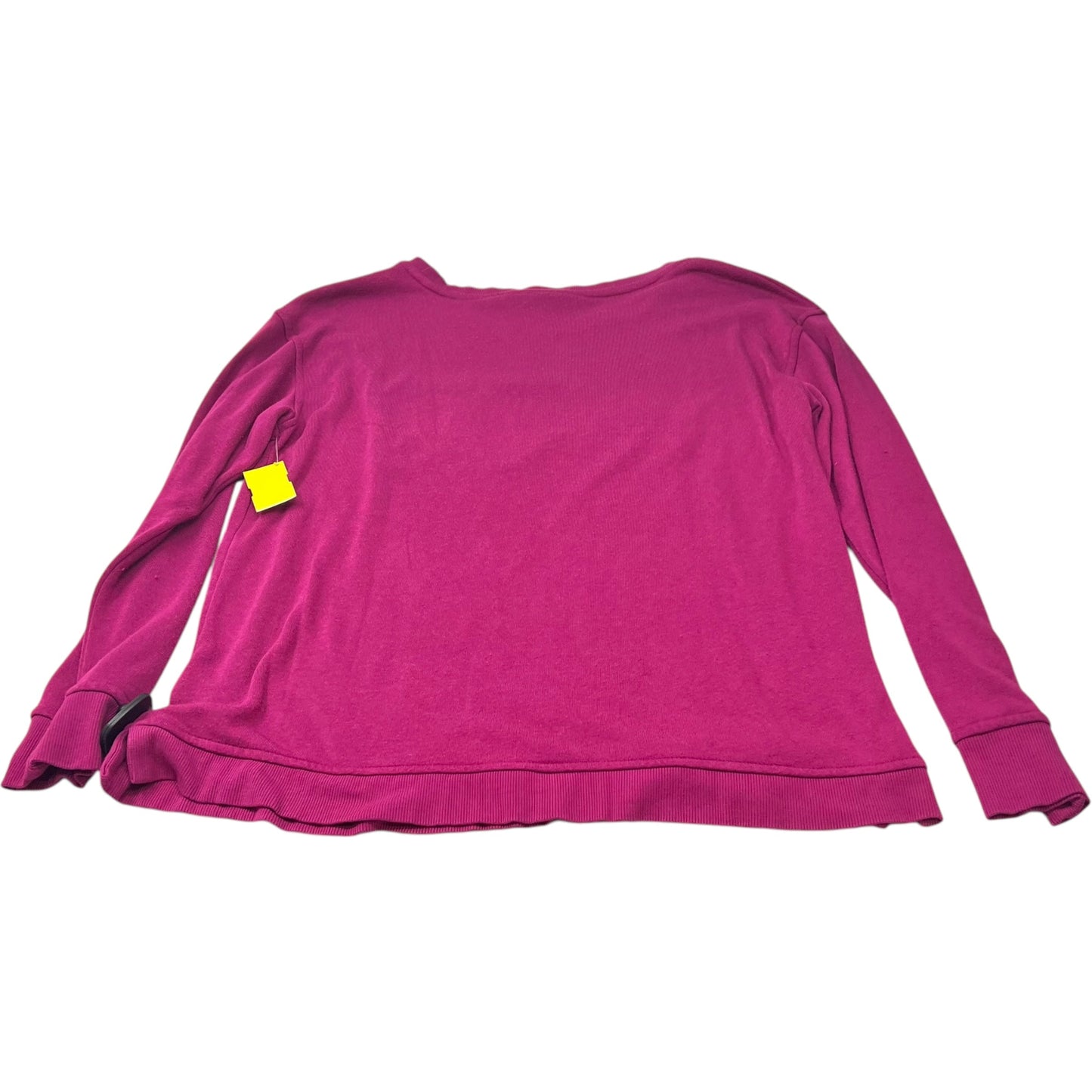 Top Long Sleeve By Jane And Delancey In Pink, Size: M