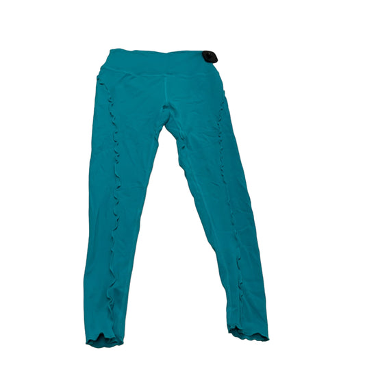 Athletic Leggings By Free People In Teal, Size: S