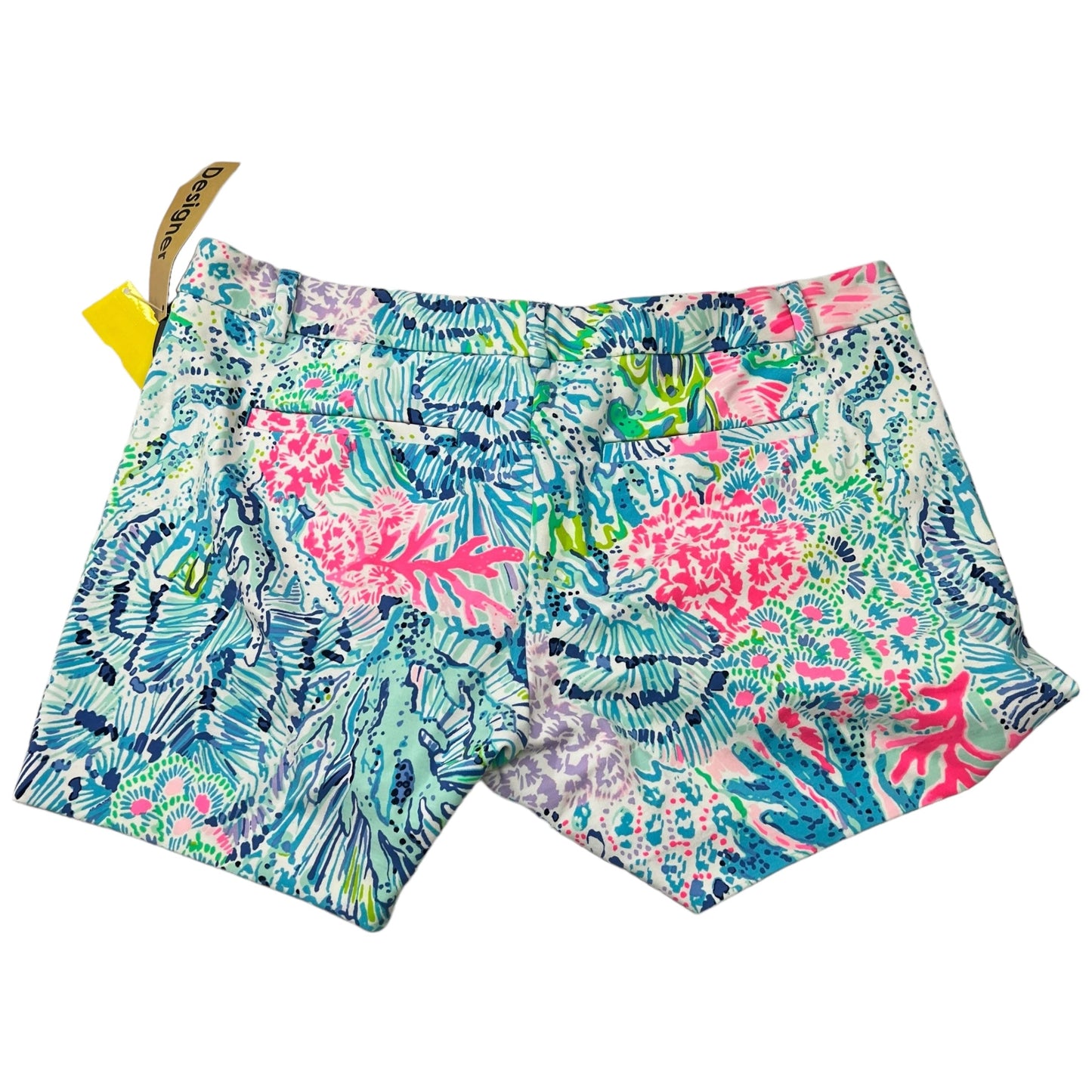 Shorts Designer By Lilly Pulitzer In Blue & White, Size: 10