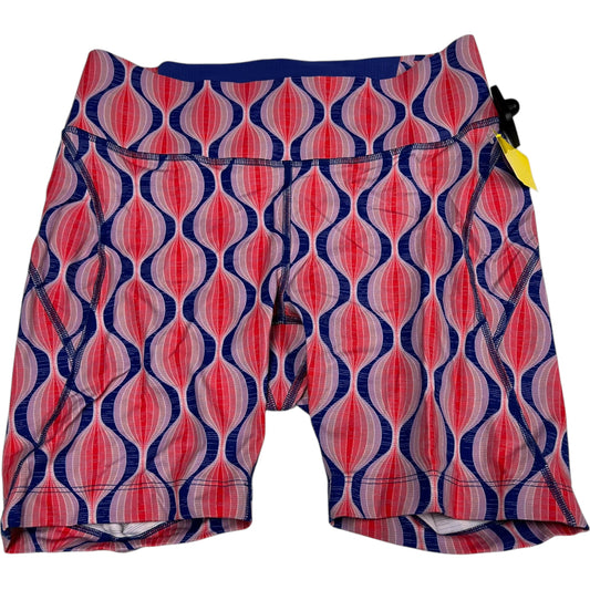 Athletic Shorts By Outdoor Voices In Blue & Pink, Size: M