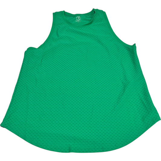 Athletic Tank Top By Addison Bay In Green, Size: M