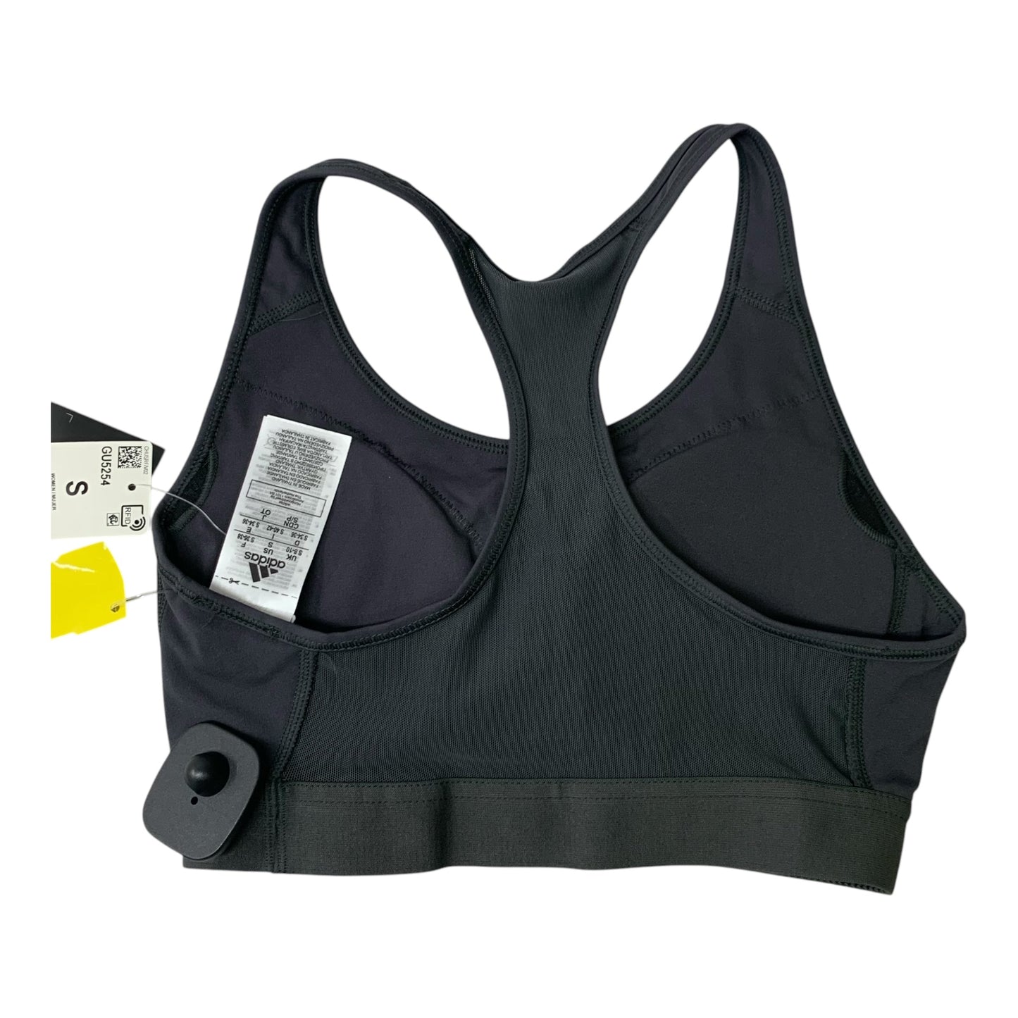 Athletic Bra By Adidas In Grey, Size: S