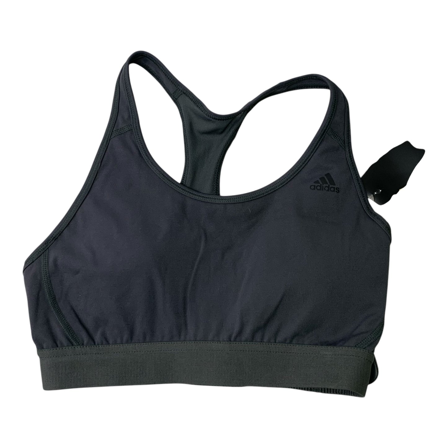 Athletic Bra By Adidas In Grey, Size: S