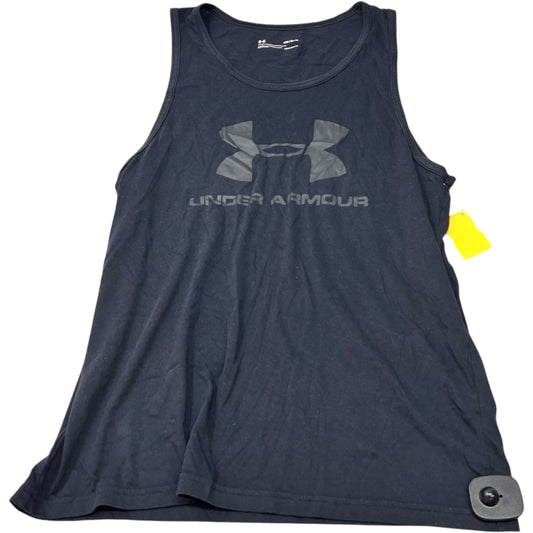 Athletic Tank Top By Under Armour In Black, Size: M