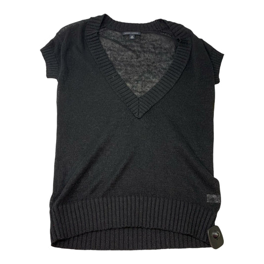 Vest Sweater By Banana Republic In Black, Size: Xs