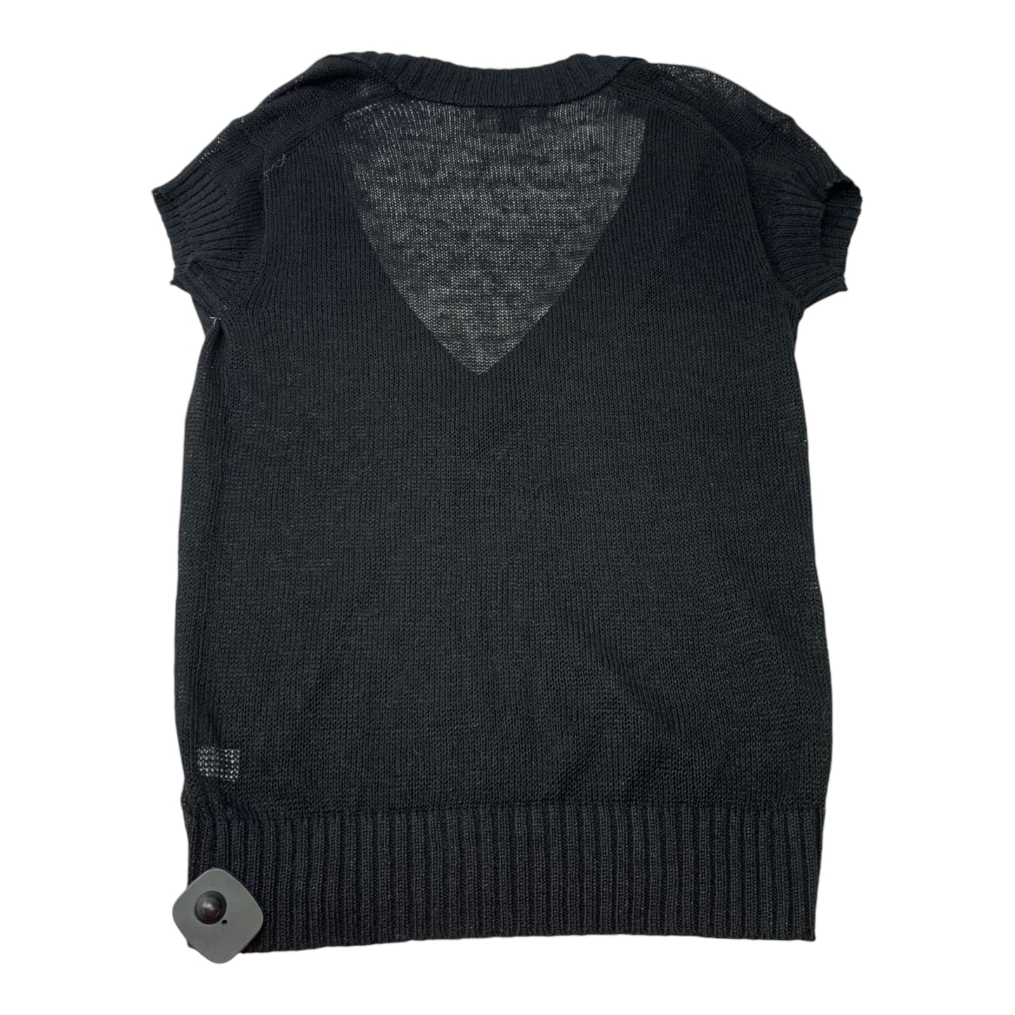 Vest Sweater By Banana Republic In Black, Size: Xs