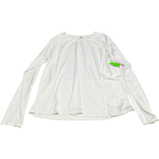 Top Long Sleeve Basic By Lady Hagen In White, Size: L