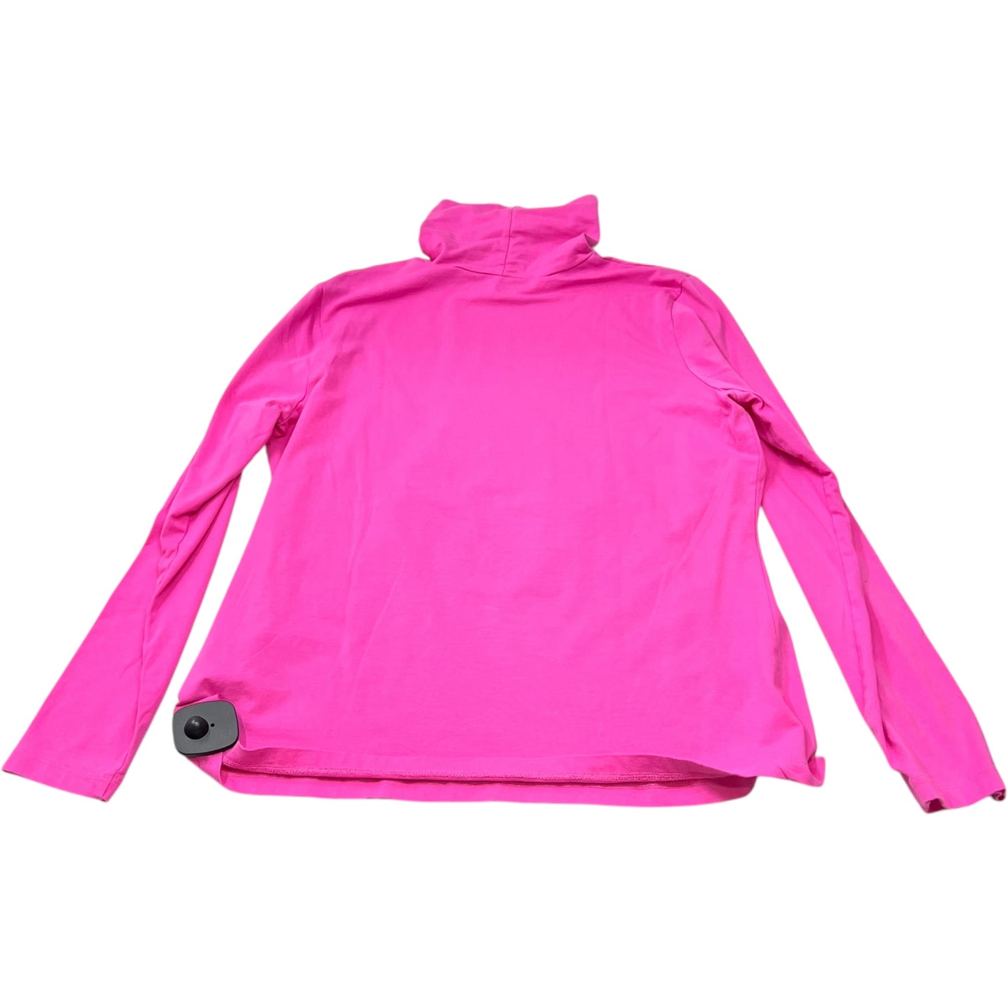 Top Long Sleeve By Lands End In Pink, Size: Lp