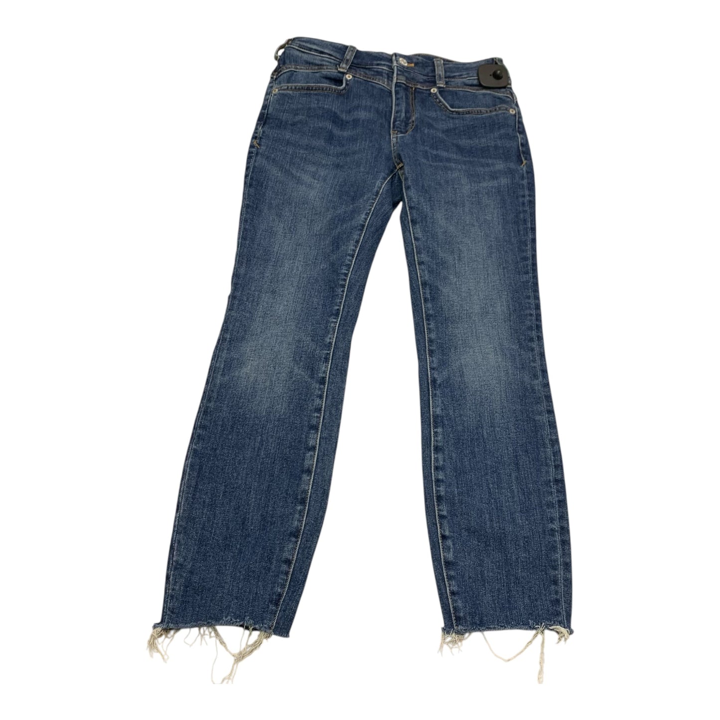 Jeans Skinny By Pilcro In Blue Denim, Size: 4