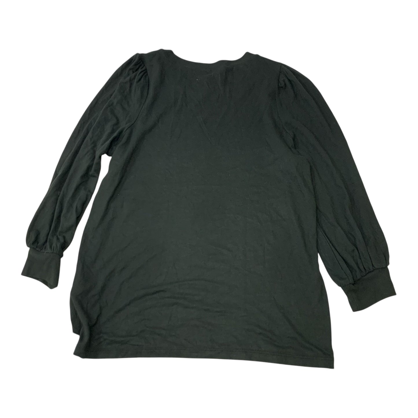 Top Long Sleeve By Madewell In Black, Size: Xs