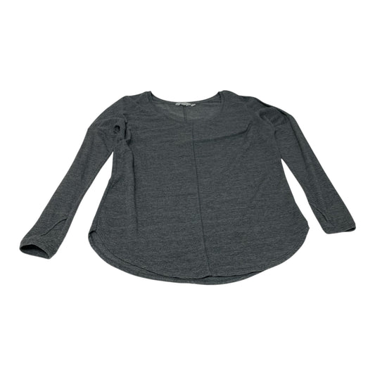 Athletic Top Long Sleeve Crewneck By Athleta In Grey, Size: S