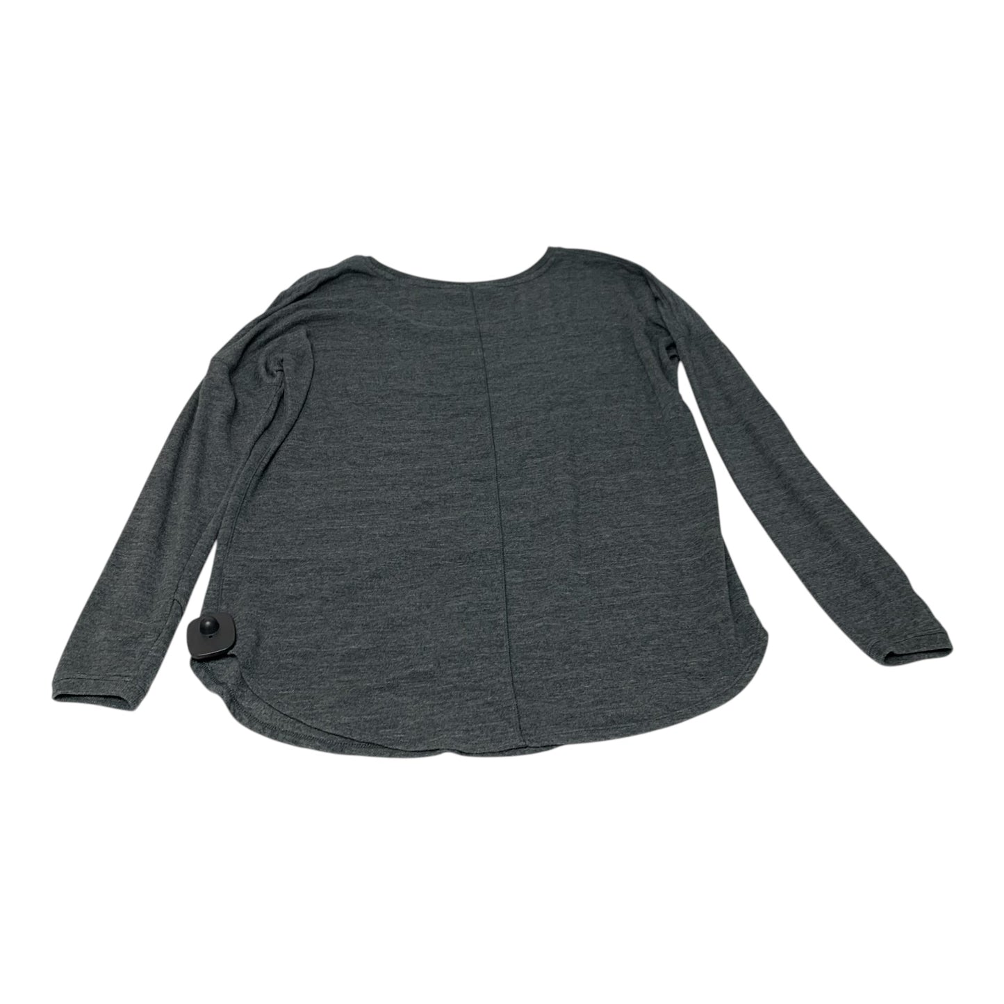 Athletic Top Long Sleeve Crewneck By Athleta In Grey, Size: S