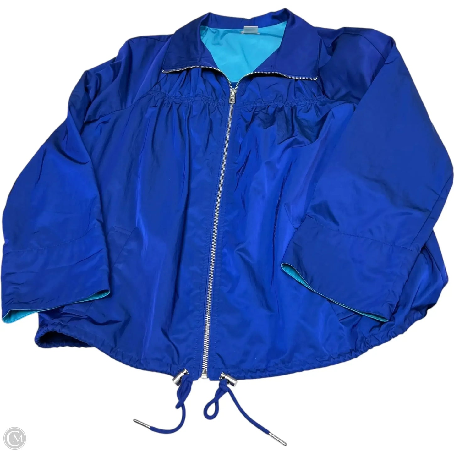 Jacket Other By Chicos In Blue, Size: L