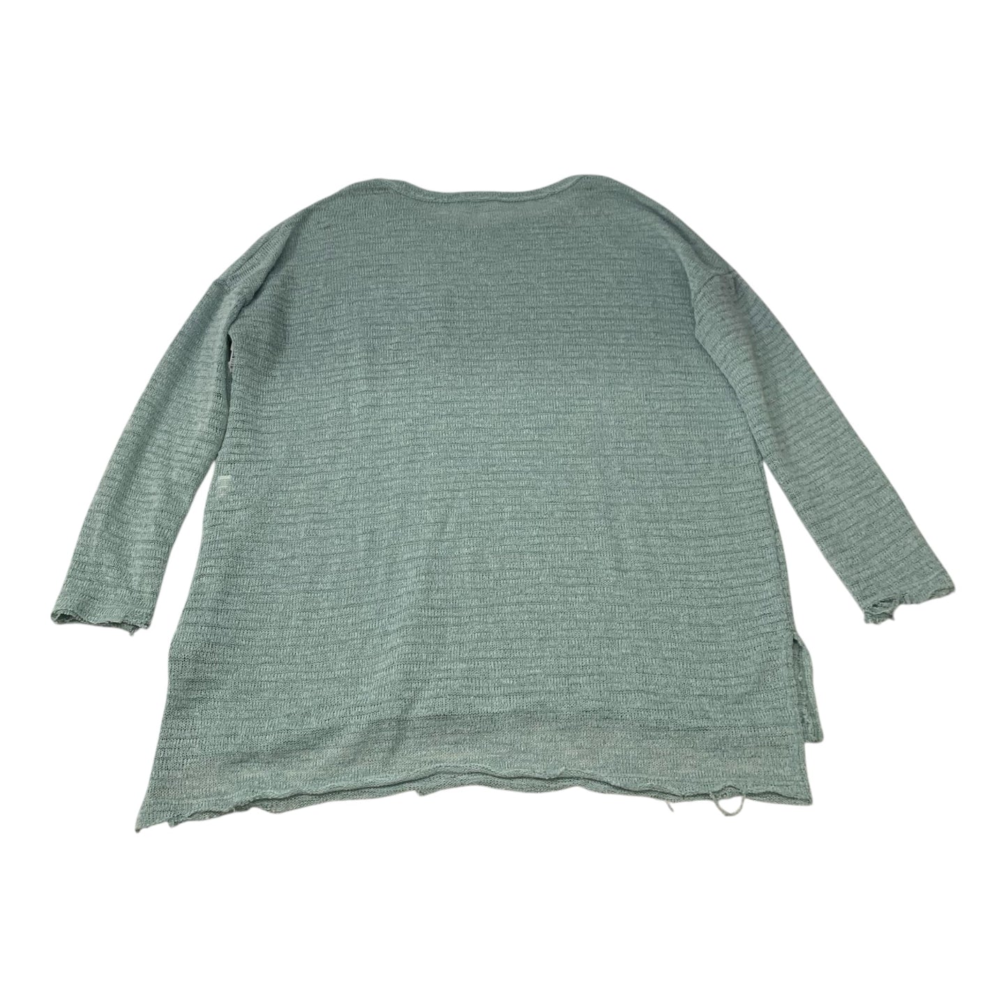 Top Long Sleeve By Entro In Teal, Size: S