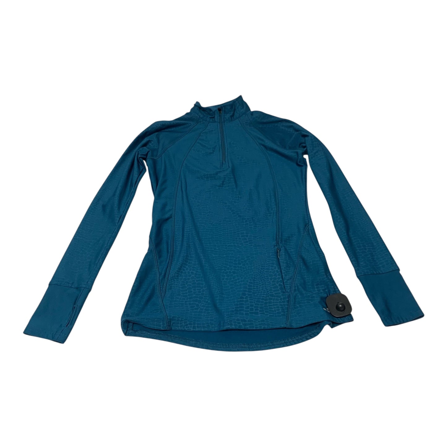 Athletic Jacket By Bcg In Teal, Size: S