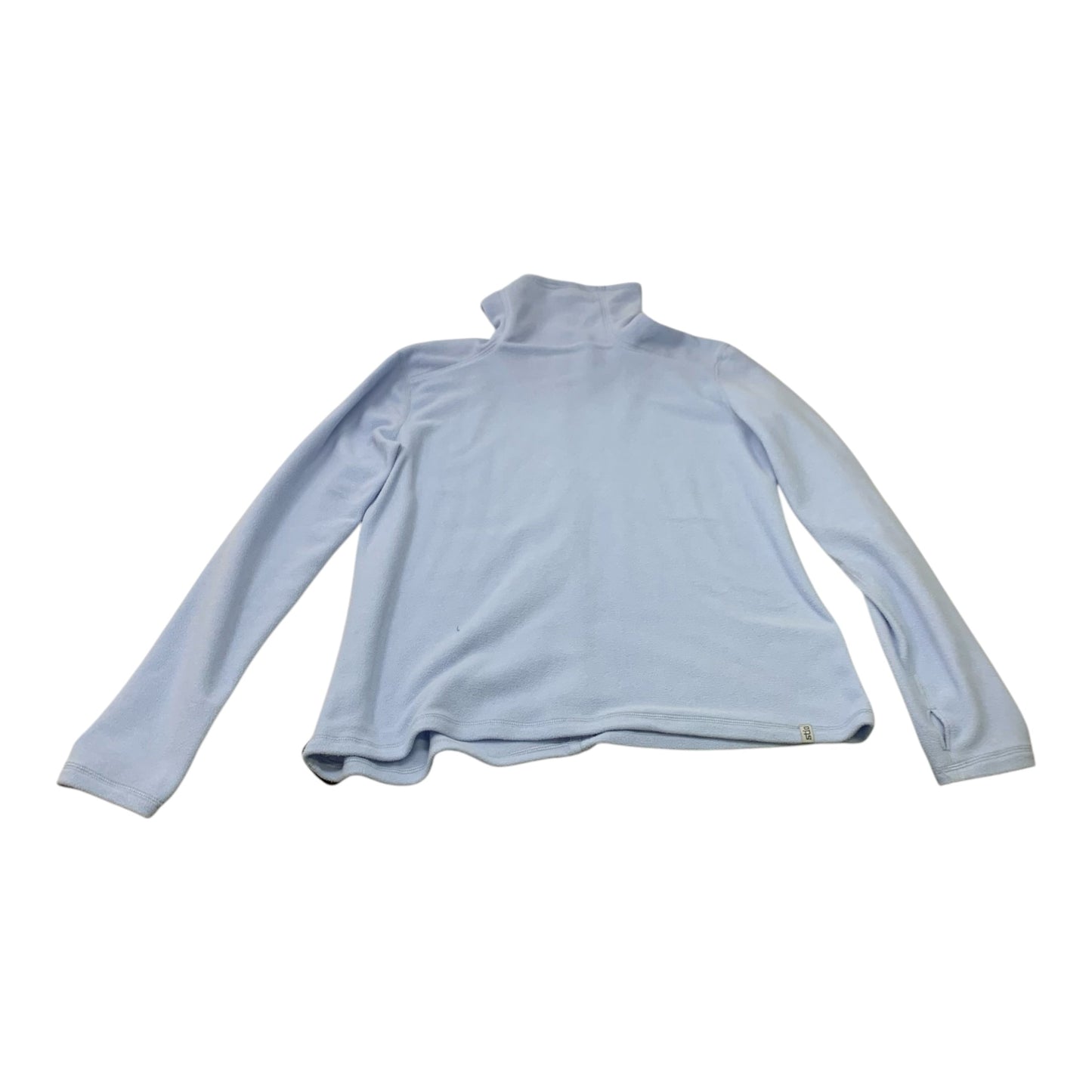 Athletic Top Long Sleeve Collar By Stio In Blue, Size: M