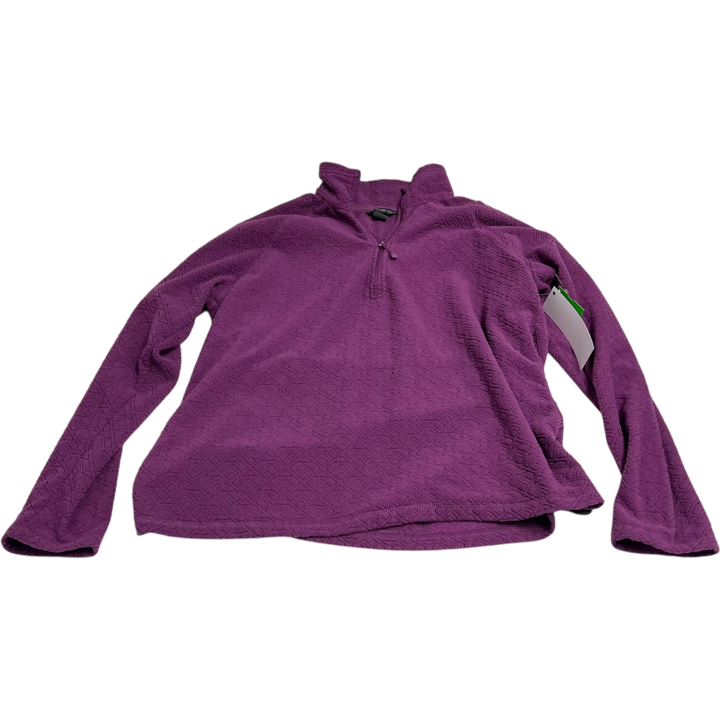 Sweatshirt Collar By Eddie Bauer In Purple, Size: Mp