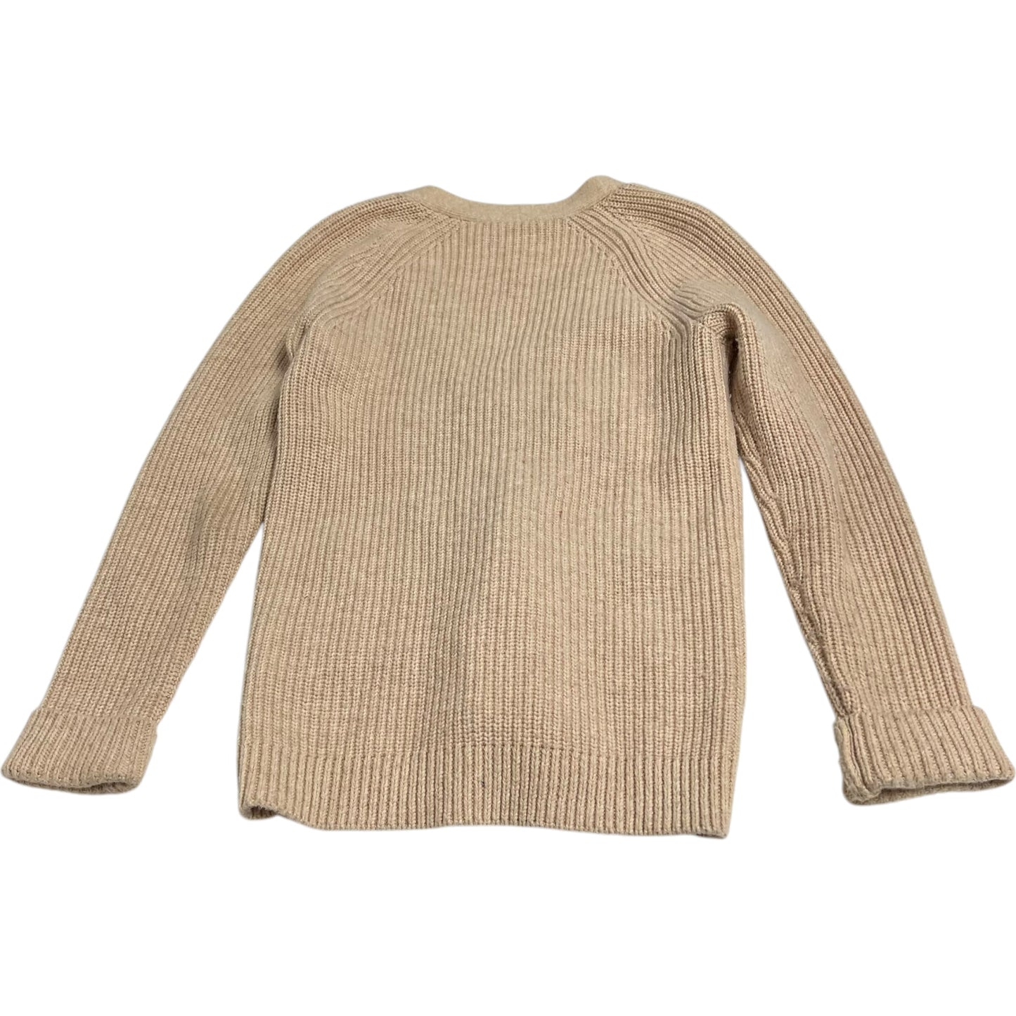 Sweater Cardigan By Gap In Beige, Size: Xs