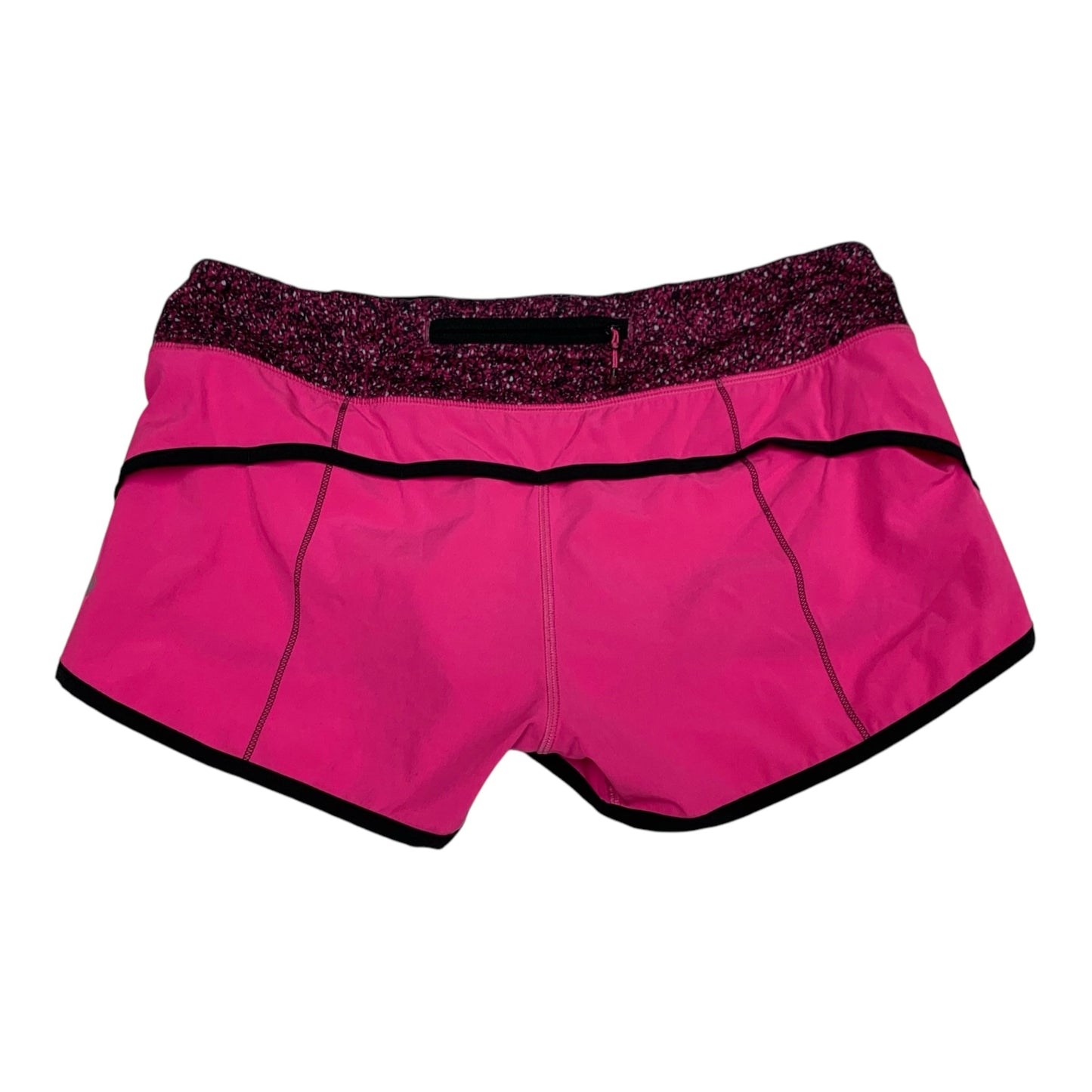 Athletic Shorts By Lululemon In Pink, Size: M