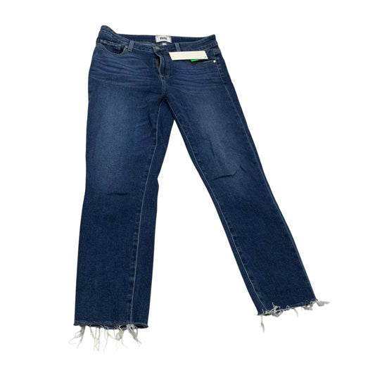 Jeans Skinny By Paige In Blue Denim, Size: 10