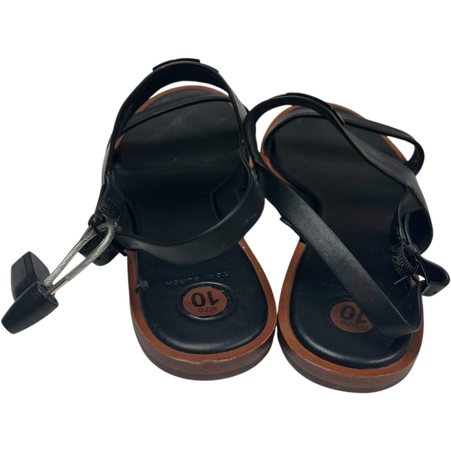 Sandals Designer By Tory Burch In Black, Size: 10