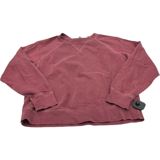 Top Long Sleeve By Old Navy In Red, Size: M