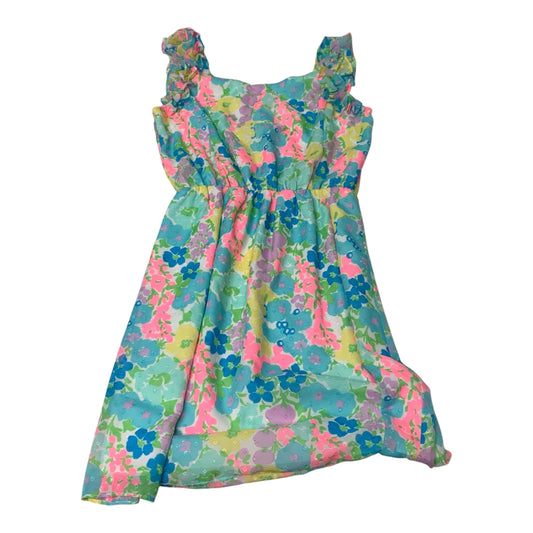 Dress Designer By Lilly Pulitzer In Blue & Pink, Size: L