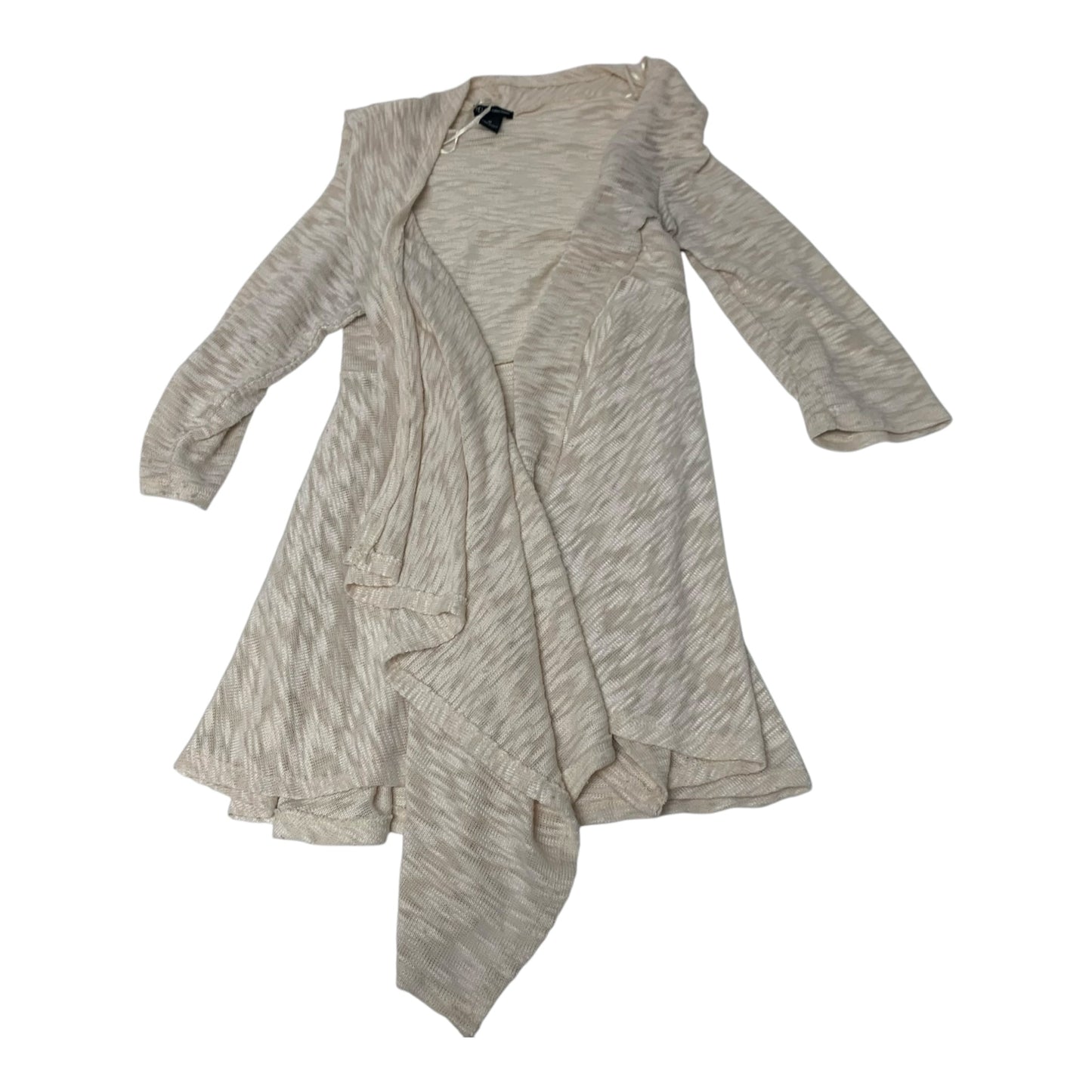 Cardigan By New Directions In Cream, Size: M