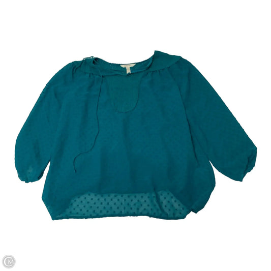 Top Long Sleeve By Matilda Jane In Teal, Size: S