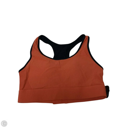 Athletic Bra By Zyia In Orange, Size: M