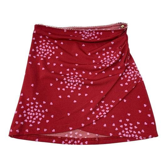 Skirt Mini & Short By Urban Outfitters In Red, Size: Xs