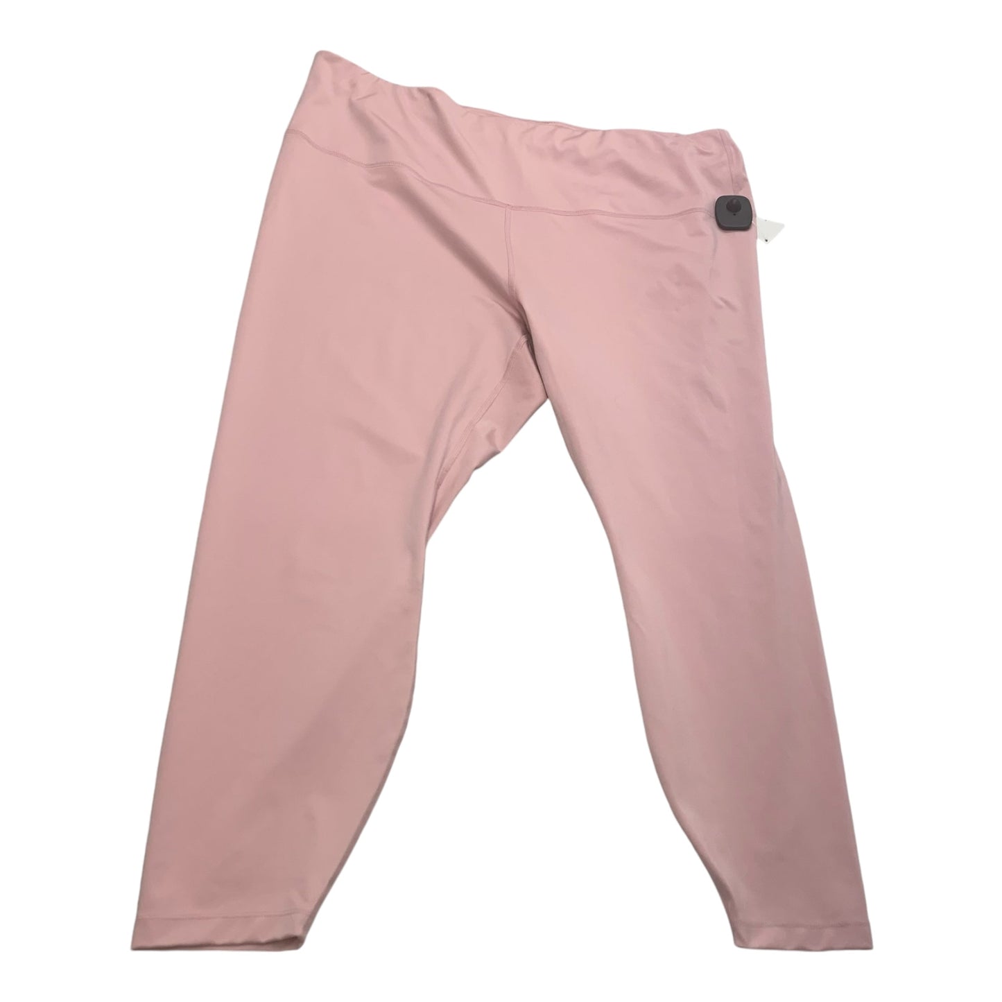 Athletic Capris By Nike Apparel In Pink, Size: 3x