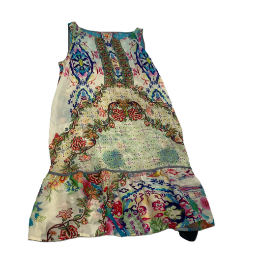 Multi-colored  Top Sleeveless Designer By Johnny Was  Size: S