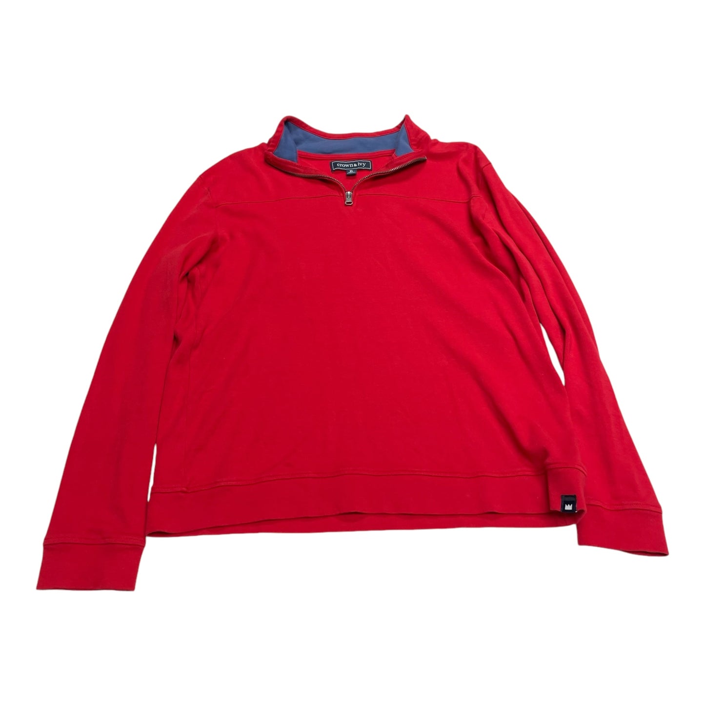 Sweatshirt Collar By Crown And Ivy In Red, Size: Xl