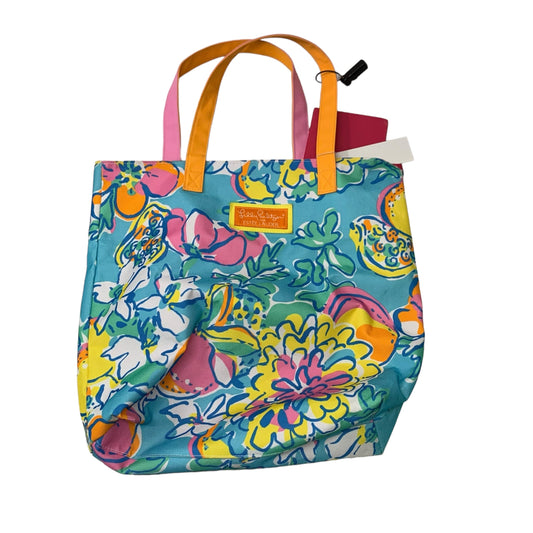 Tote Designer By Lilly Pulitzer, Size: Medium