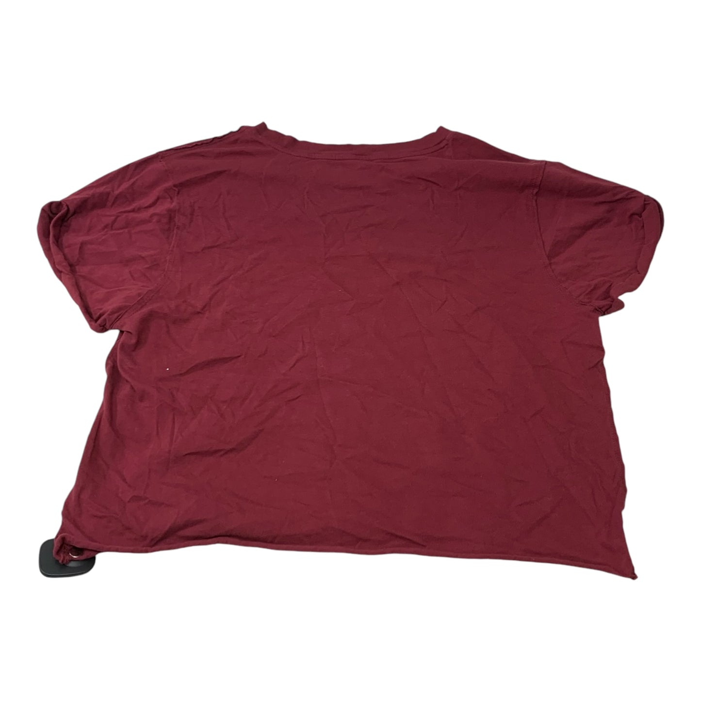 Top Short Sleeve By We The Free In Red, Size: L