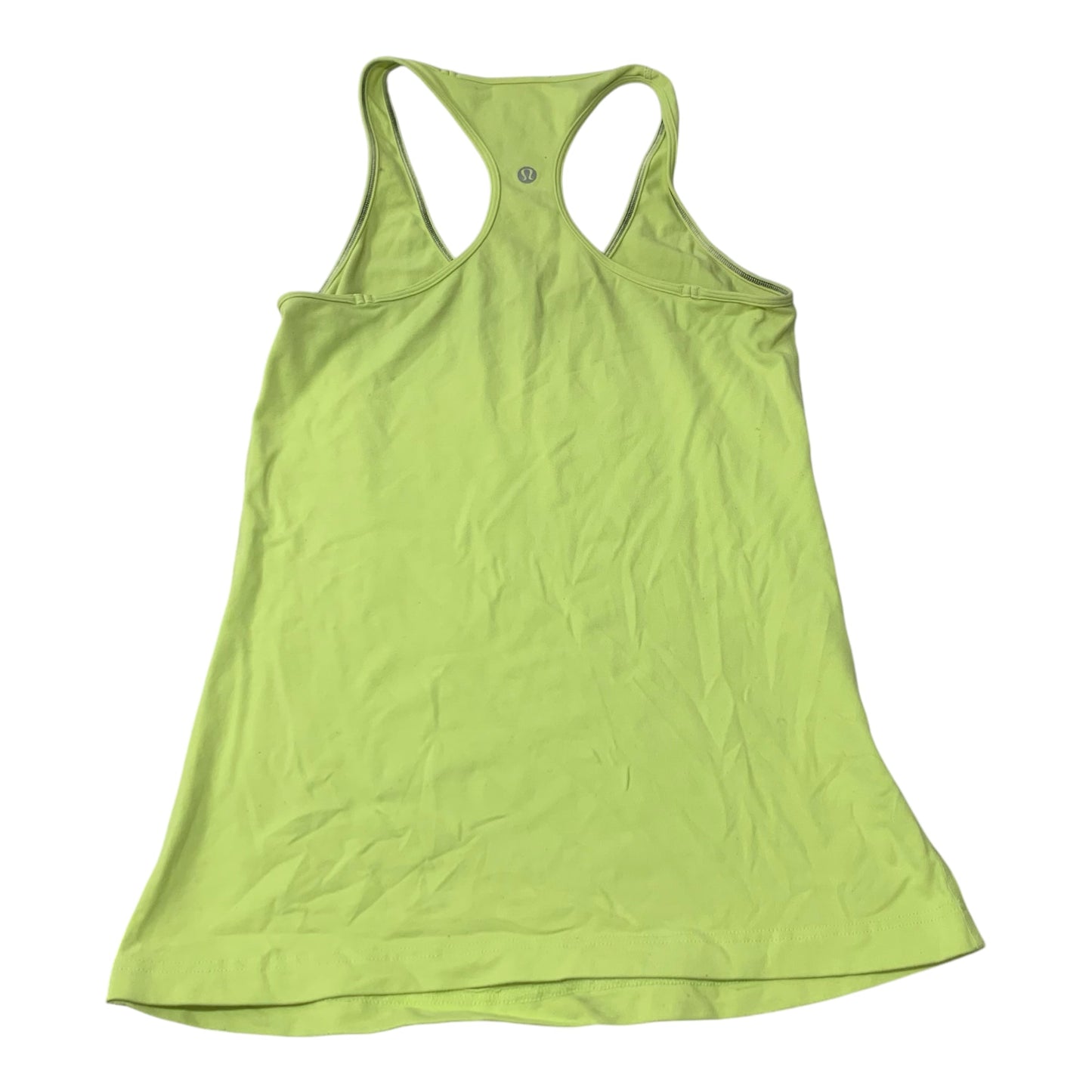 Athletic Tank Top By Lululemon In Yellow, Size: M