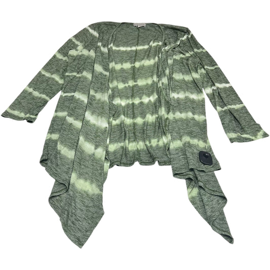 Cardigan By Clothes Mentor In Green, Size: 3x