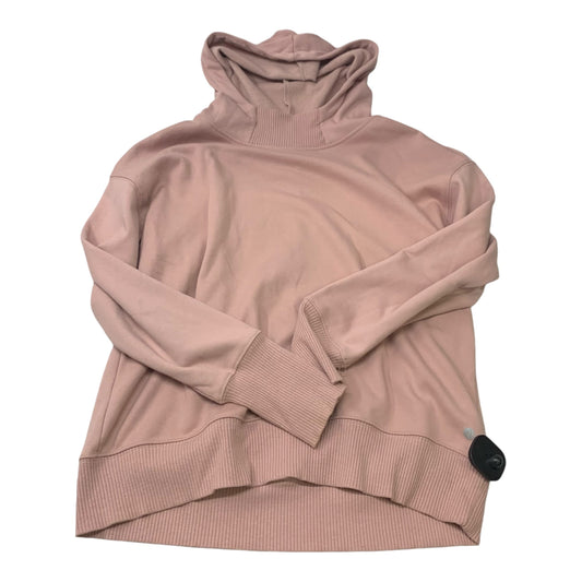 Sweatshirt Hoodie By Apana In Pink, Size: M