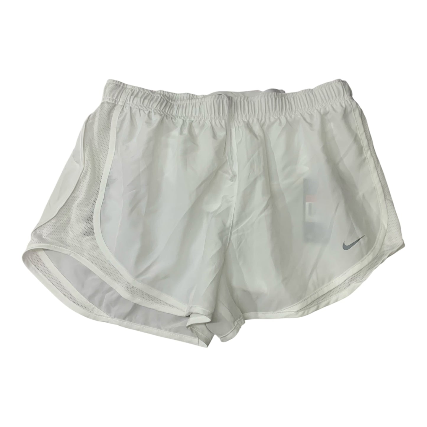 Athletic Shorts By Nike Apparel In White, Size: L