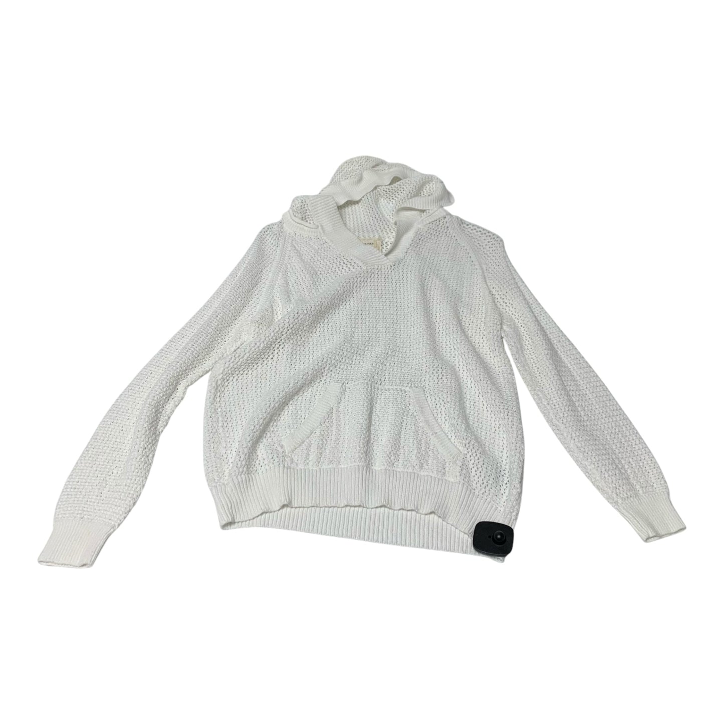 Sweater By Clothes Mentor In White, Size: L