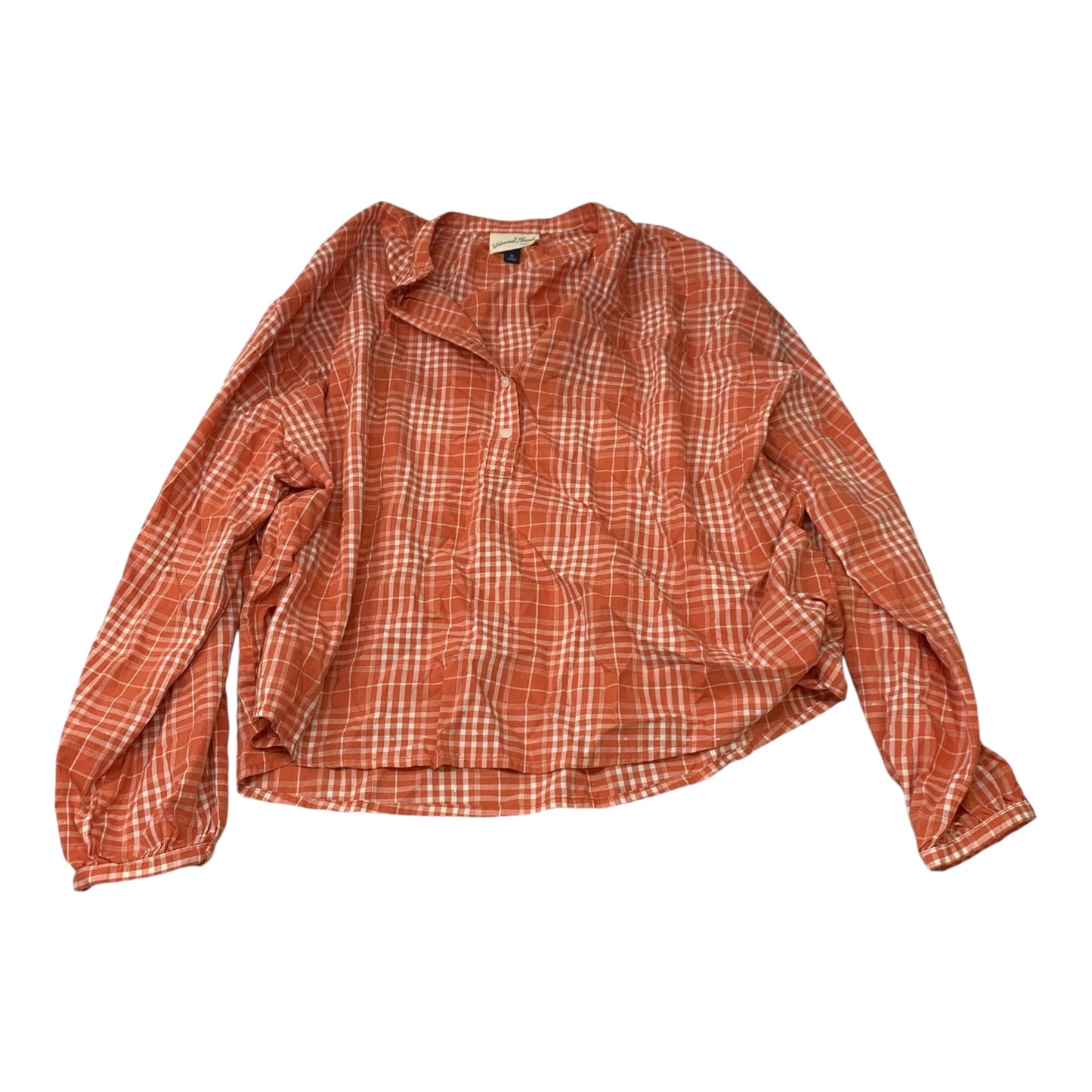 Top Long Sleeve By Universal Thread In Orange, Size: Xs