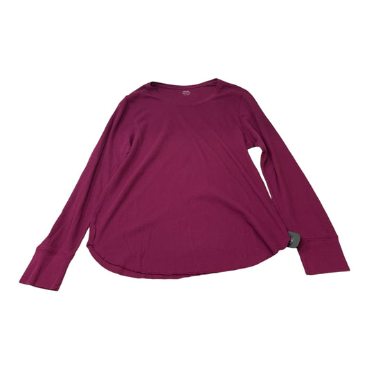 Top Long Sleeve By Old Navy In Purple, Size: Xl