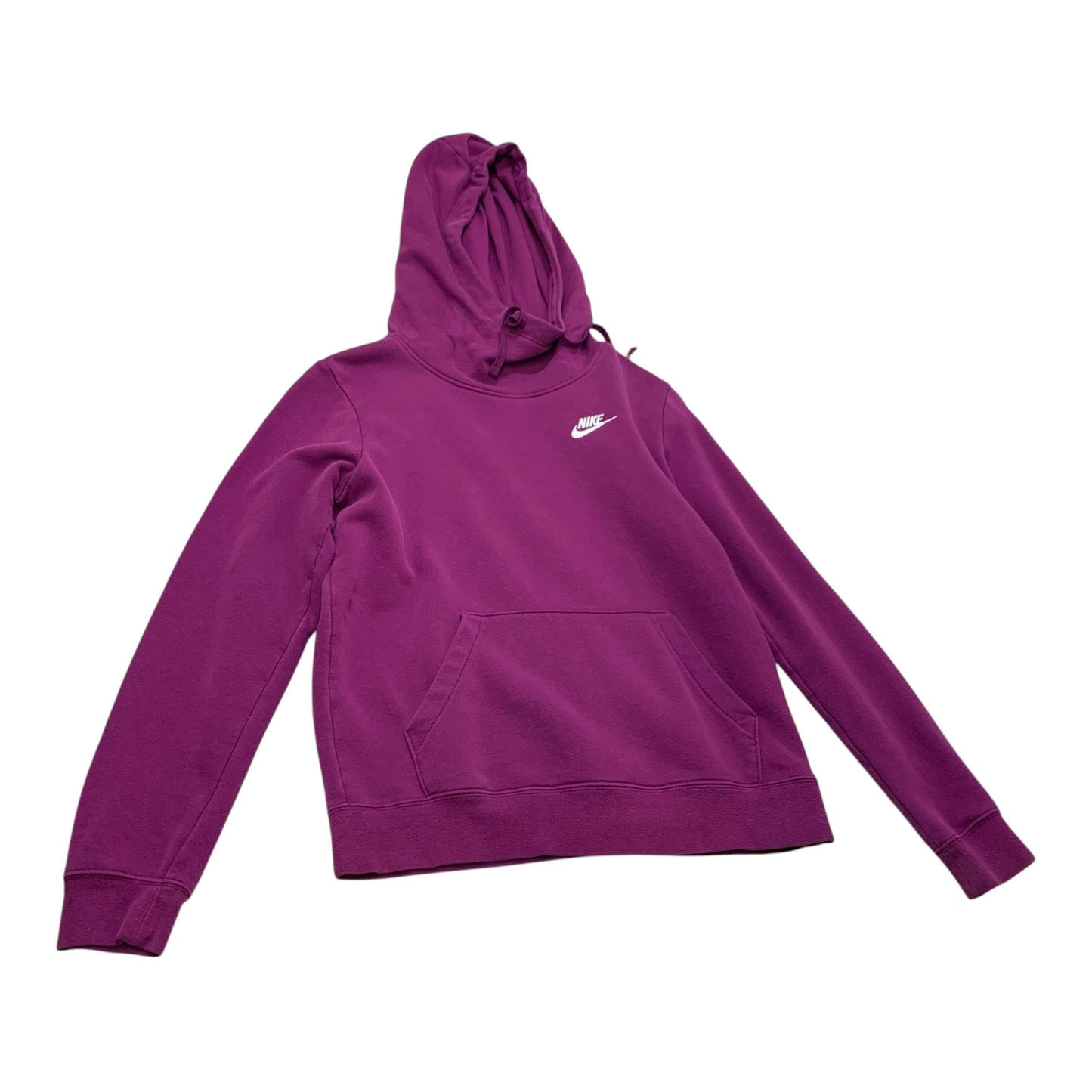 Sweatshirt Hoodie By Nike Apparel In Purple, Size: Xs