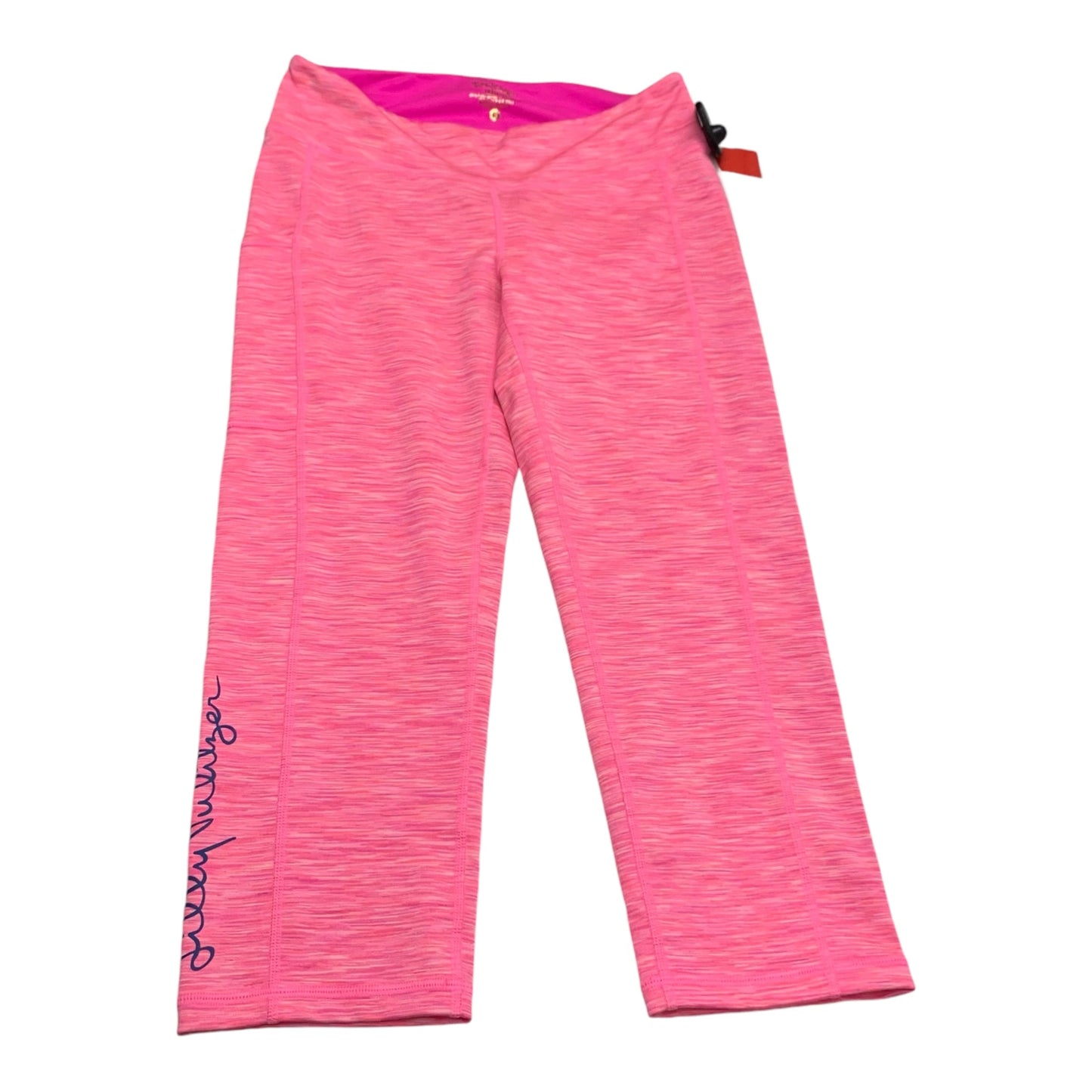 Athletic Leggings Capris By Lilly Pulitzer In Pink, Size: M