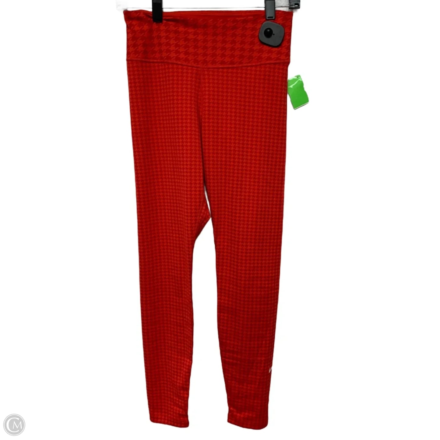 Athletic Leggings By Nike Apparel In Red, Size: S