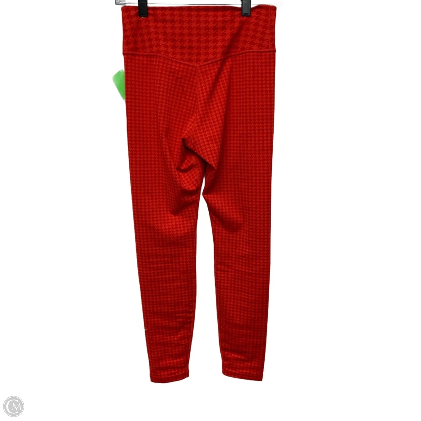 Athletic Leggings By Nike Apparel In Red, Size: S